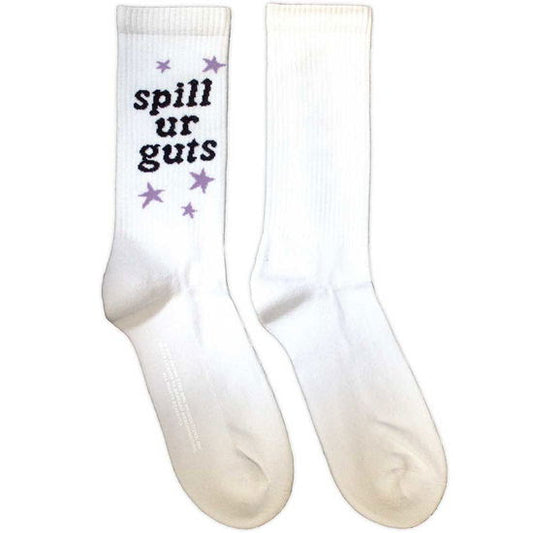 Olivia Rodrigo Unisex Terry Socks: Spill Your Guts