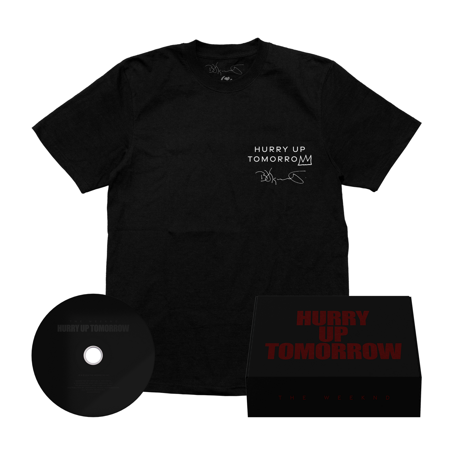 The Weeknd x Basquiat 'Hurry Up Tomorrow' Collector's Edition Box