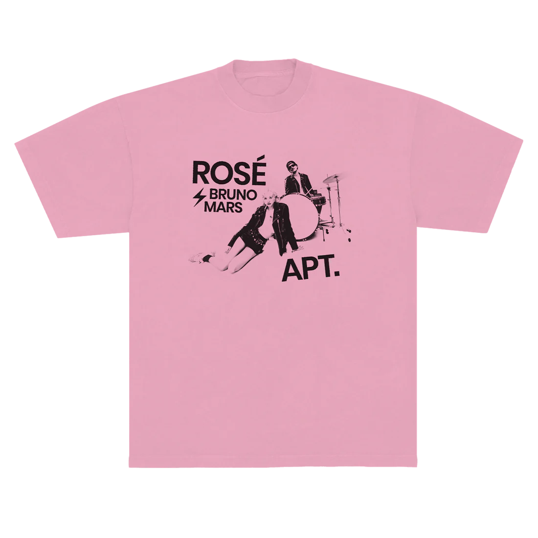 Rose & Bruno Mars - APT. Tee - Blossom - Size: S