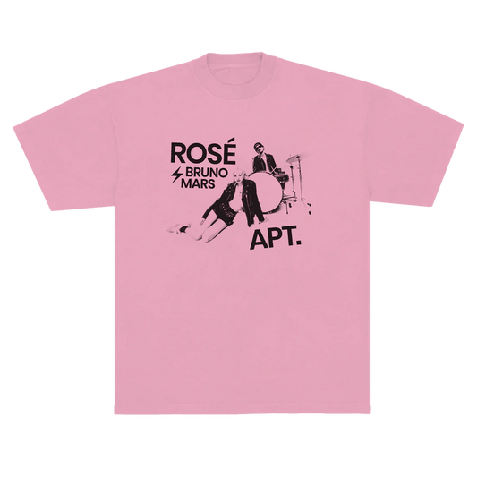 Rose & Bruno Mars - APT. Tee - Blossom - Size: M