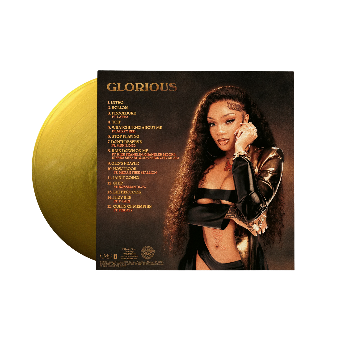 GloRilla · Glorious (LP) [Opague Gold edition]